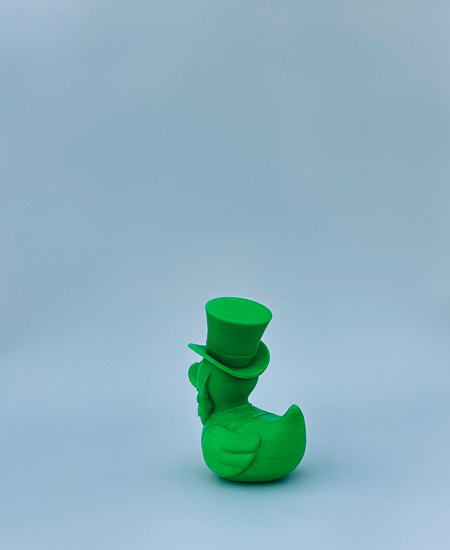 St. Patty's Leprechaun Duck (Single Color) 3d model