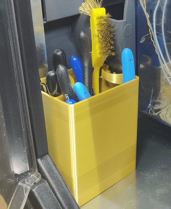 Multi height Printer Tool Holder (No Support needed) 3d model