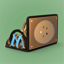 Coaster Holder- (Magic The Gathering) 3d model