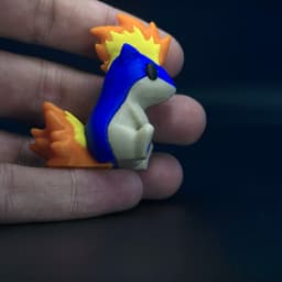 QUILAVA Pokemon Mini figure 3d model