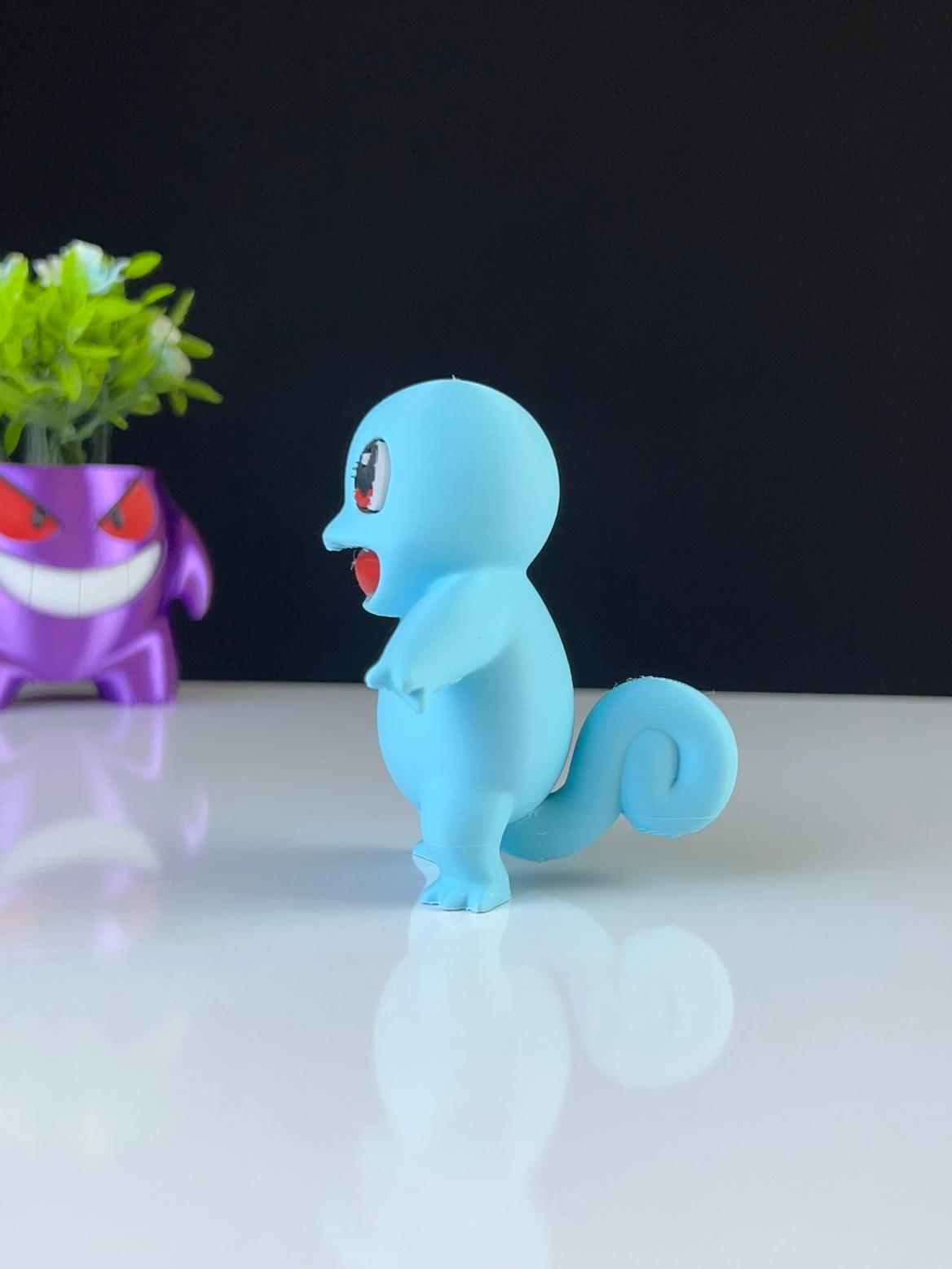 Naked squirtle - Multipart 3d model