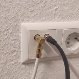 Vodafone 4 Port Cable TV Socket Cover - Germany 3d model