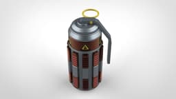 Helldivers 2 G-10 G10 Incendiary Grenade 3d model