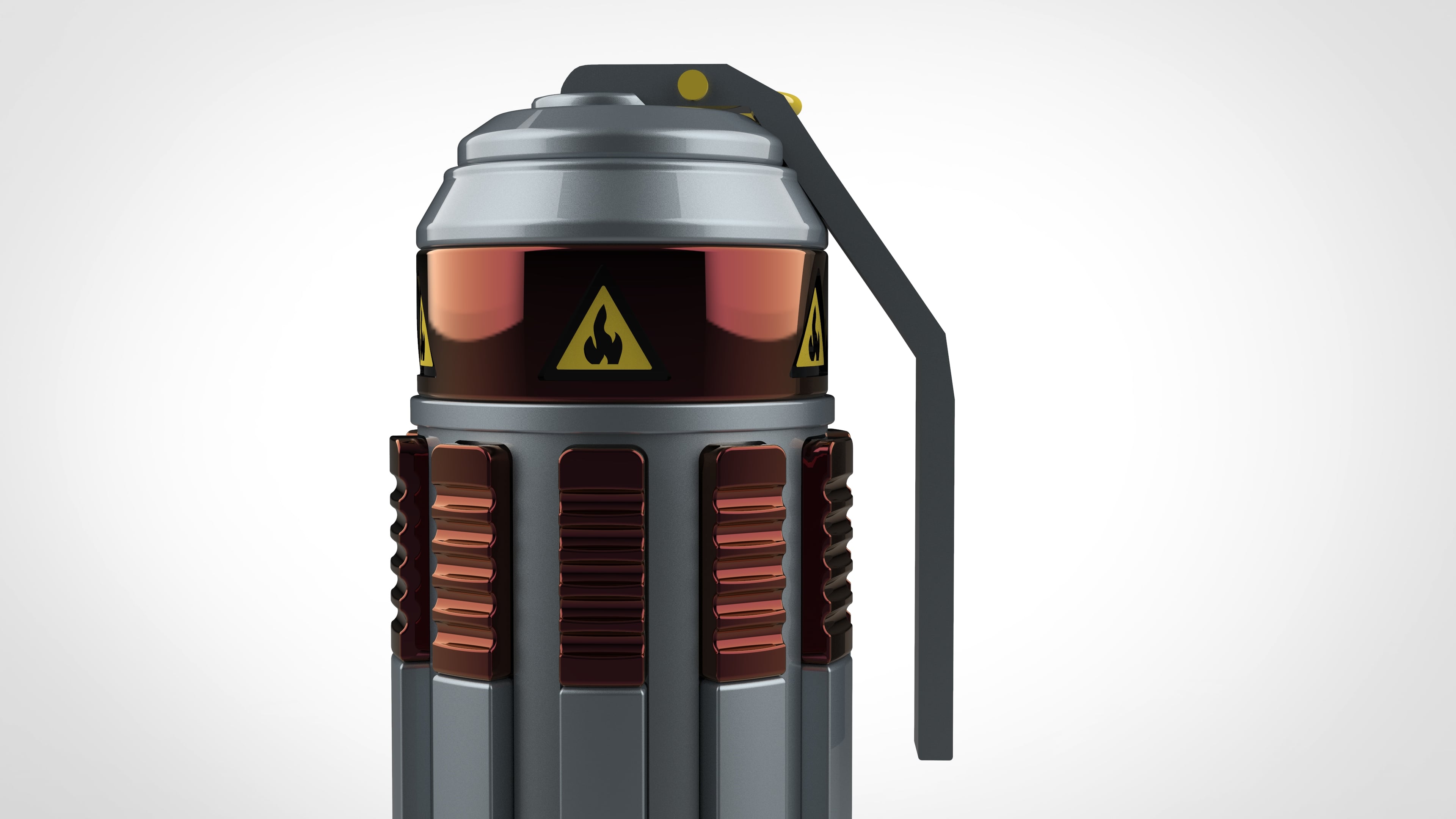 Helldivers 2 G-10 G10 Incendiary Grenade 3d model