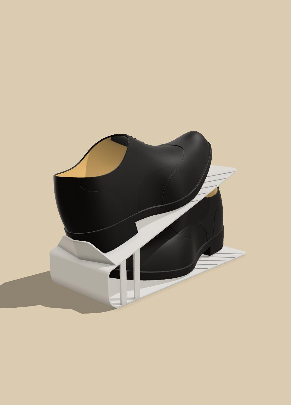 Shoe Holder - print in place 3d model