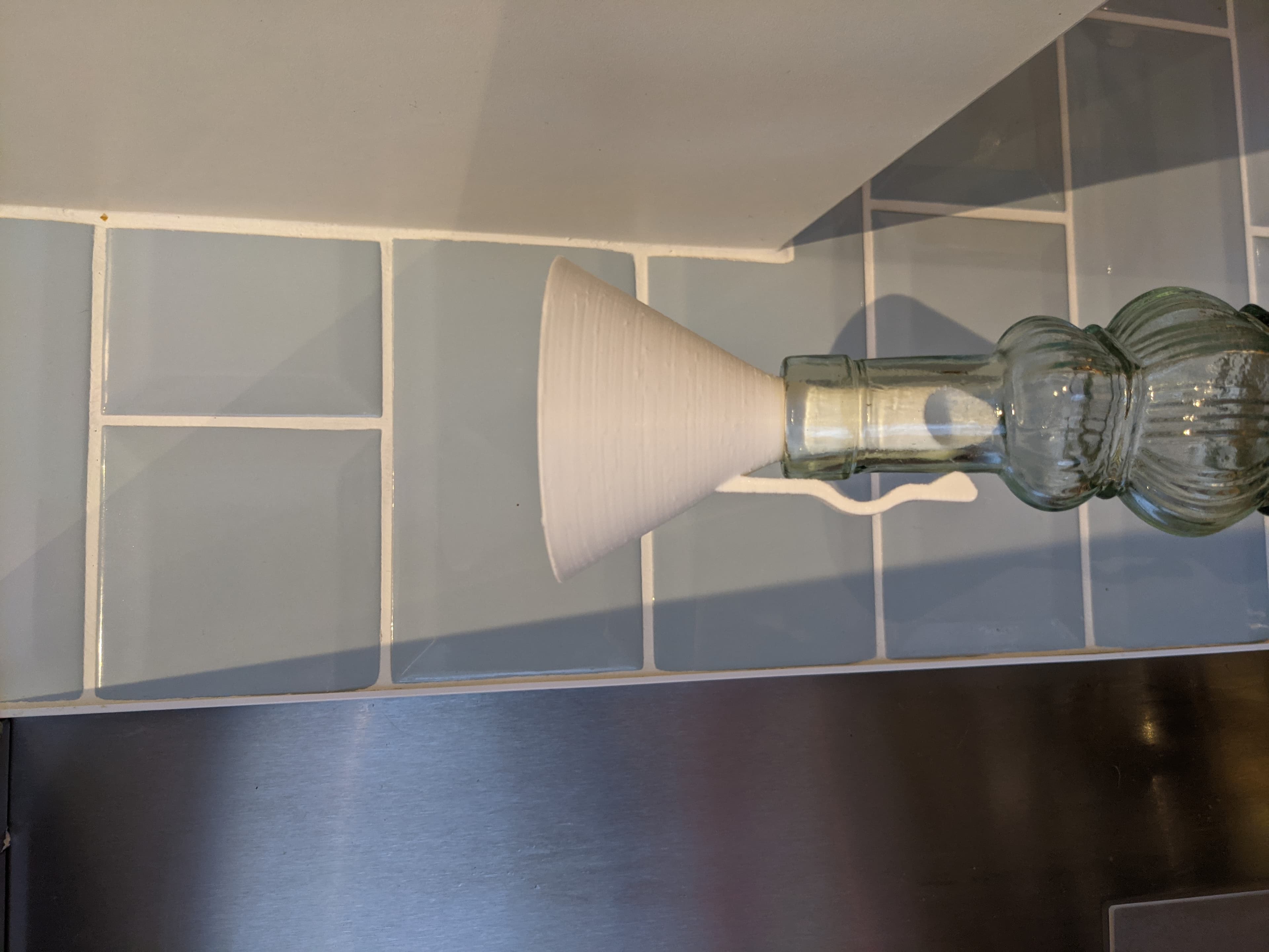 Bottle Funnel (olive oil?) 3d model