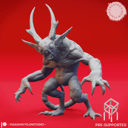 Quasit Swarm - Tabletop Miniatures (Pre-Supported) 3d model