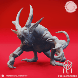 Quasit Swarm - Tabletop Miniatures (Pre-Supported) 3d model