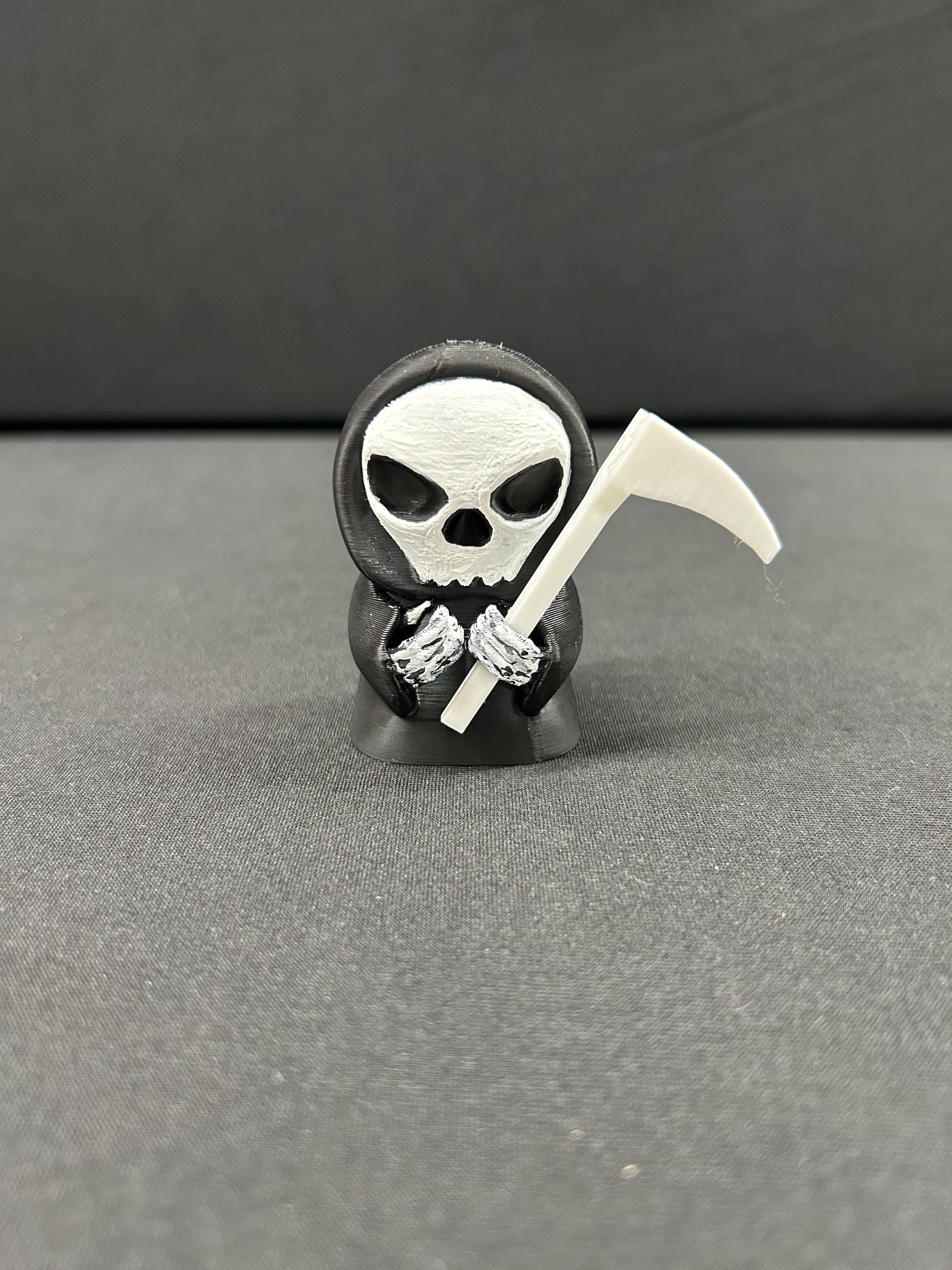 Grim Reaper Note Holder 2 3d model