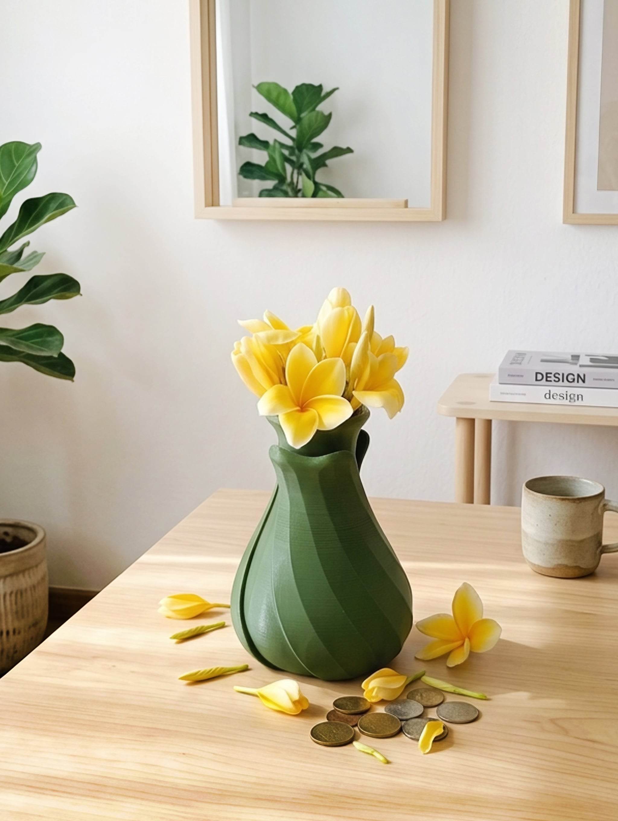 Twisted Vase Hidden Piggybank 3d model