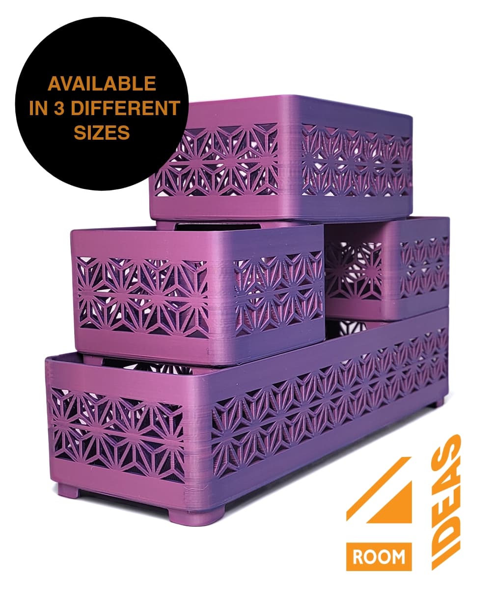 Stackable Tray Design Examples Stacking Tray 2 - Asanoha - 3D model by room4ideas on Thangs - Image 6 of 7