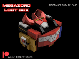 Megazord Loot Boxes 3d model