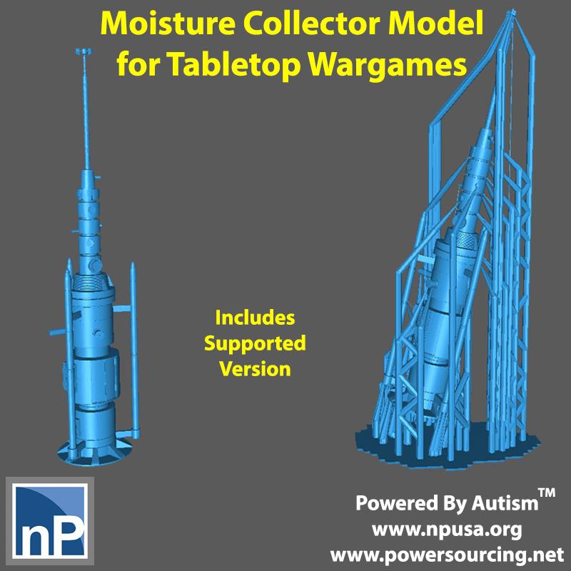 Modern Marvels - Moisture Collector 3d model