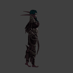 Elf Druid 3d model