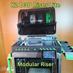 D3P K2 LITE RISER 3d model