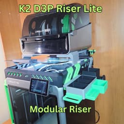 D3P K2 LITE RISER 3d model