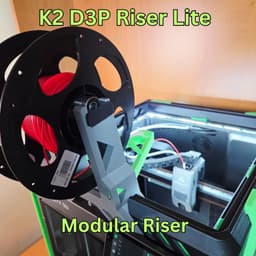 D3P K2 LITE RISER 3d model