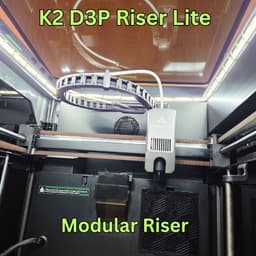 D3P K2 LITE RISER 3d model