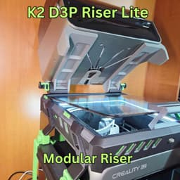D3P K2 LITE RISER 3d model