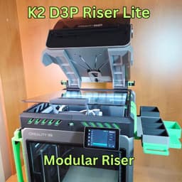 D3P K2 LITE RISER 3d model