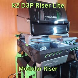 D3P K2 LITE RISER 3d model