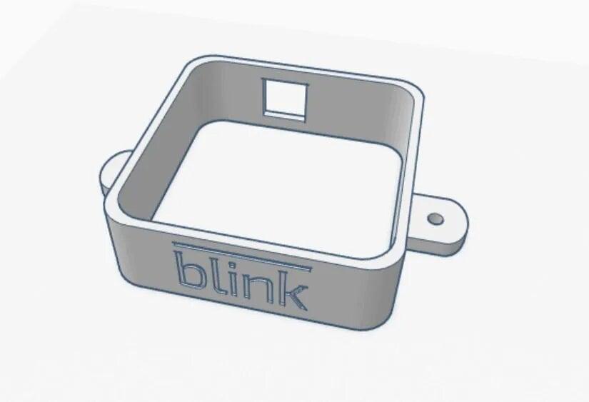 Blink XT2 Sync Module Bracket with side brackets 3d model