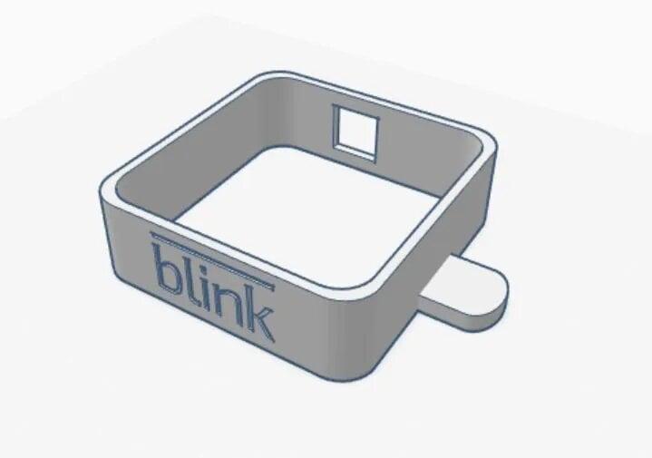 Blink XT2 Sync Module Bracket with side brackets 3d model