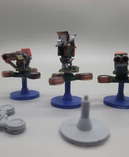 FHW Aetherian Hornet Heavy Weapon Drone Set 3d model