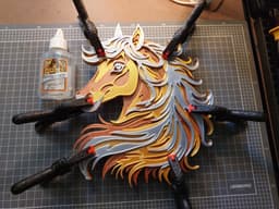 Myth & Mane – Unicorn & Horse Head Duo 3d model