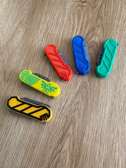 FOLDX Basic Kit - Customizable Foldable Multi-Tool 3d model