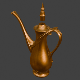 Elegant Watering Can 3d model