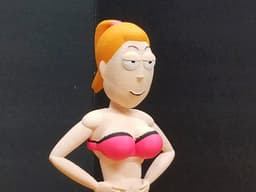 Summer Smith from Rick and Morty pleasure chamber episode 3d model