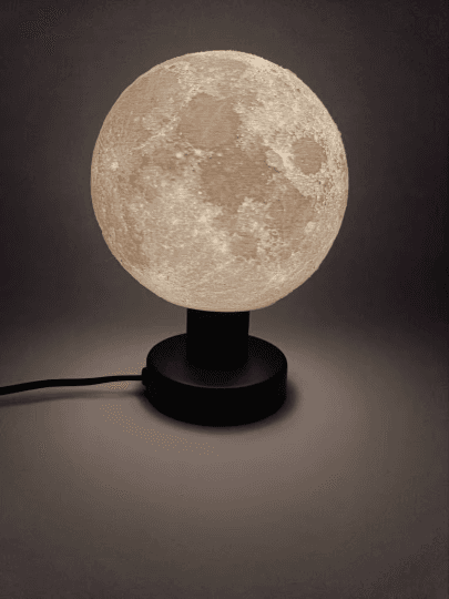 Desk Moon Lamp 3d model