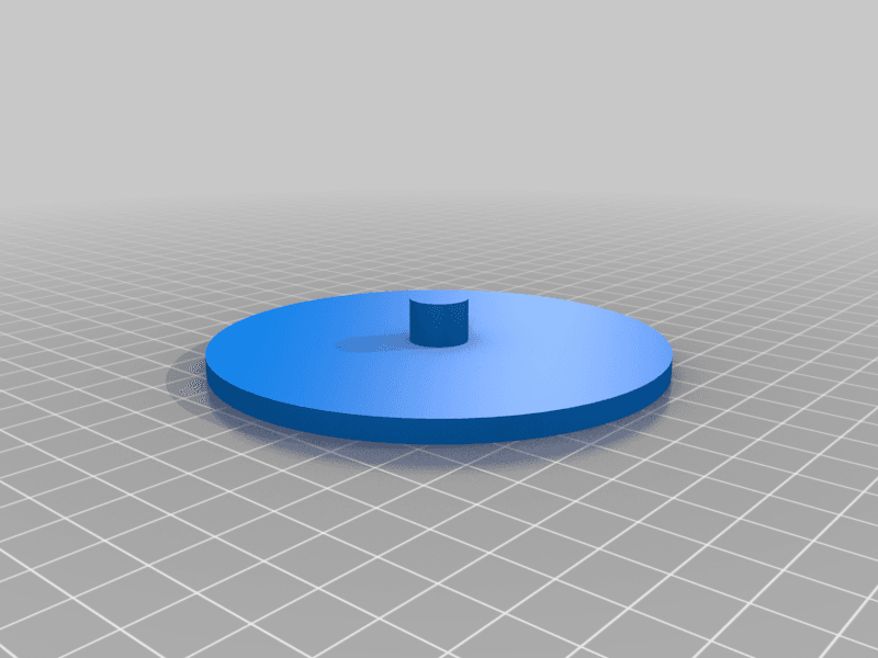 Desktop Trash Can Lid 3d model