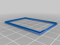 Lite3DP-S1 LCD frame 3d model