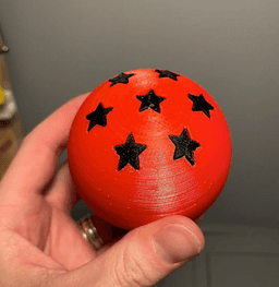 Dragon Balls (separated parts) 3d model