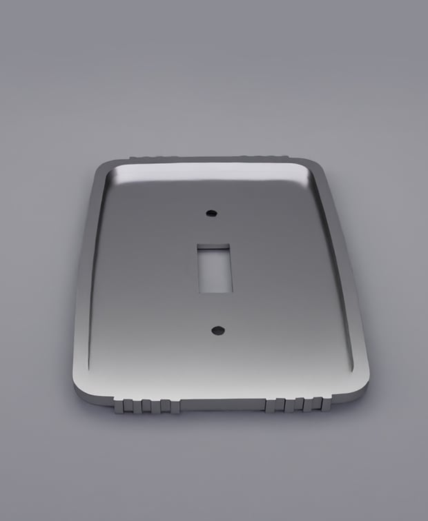 Art Deco Light Switch Plate_02 3d model