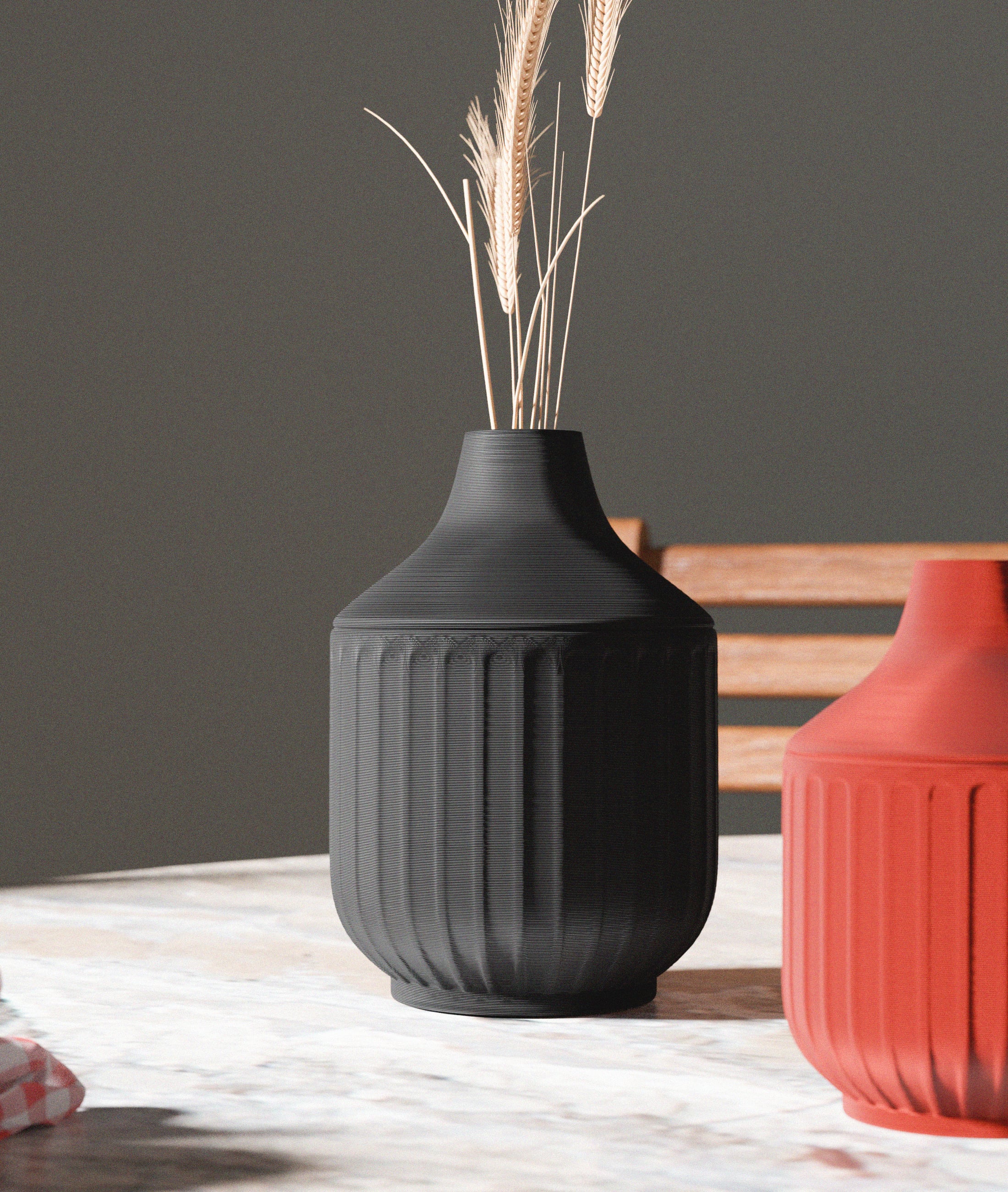 Opal Vase Series 3d model