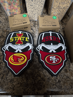 San Francisco 49ers Face Plate 3d model