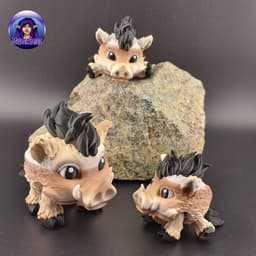 Warthog Puffling - Exclusive Model 3d model