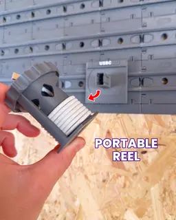 Cable Organiser USBC 1x1 - Cargo Attachment 3d model