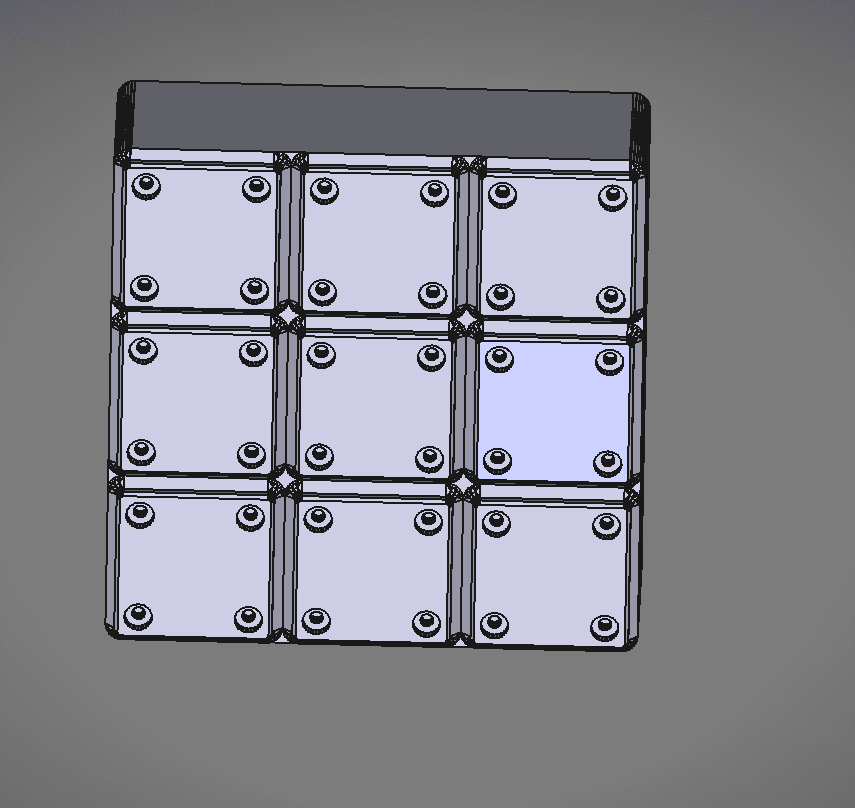 3x3x6_Gridfinity_85mm_spray_bottle_scotchweld_gluesticks 3d model