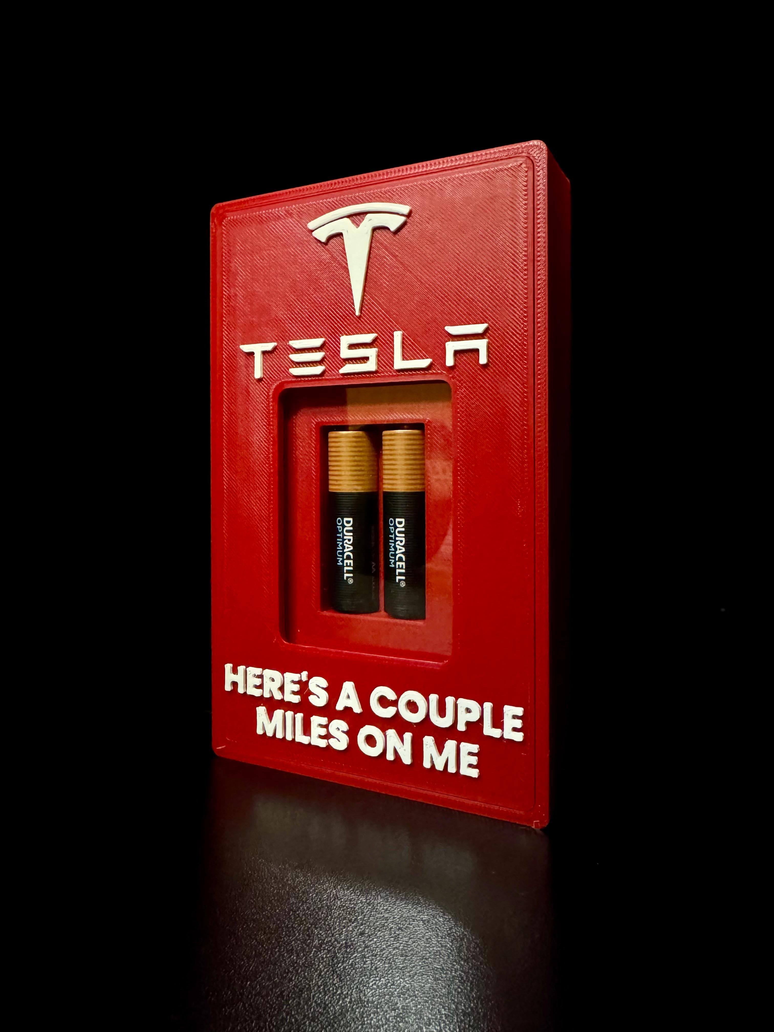 Tesla Range Extender - AA Edition 3d model