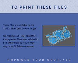 Olivia Armstrong's Sword STL Files - Full Metal Alchemist Cosplay Prop (Digital Download) 3d model