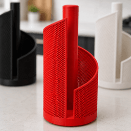 PAPER TOWELL HOLDER (KIMO) - TWO SIZES / TISSUE ROLL HOLDER / MODERN HOME DECOR 3d model