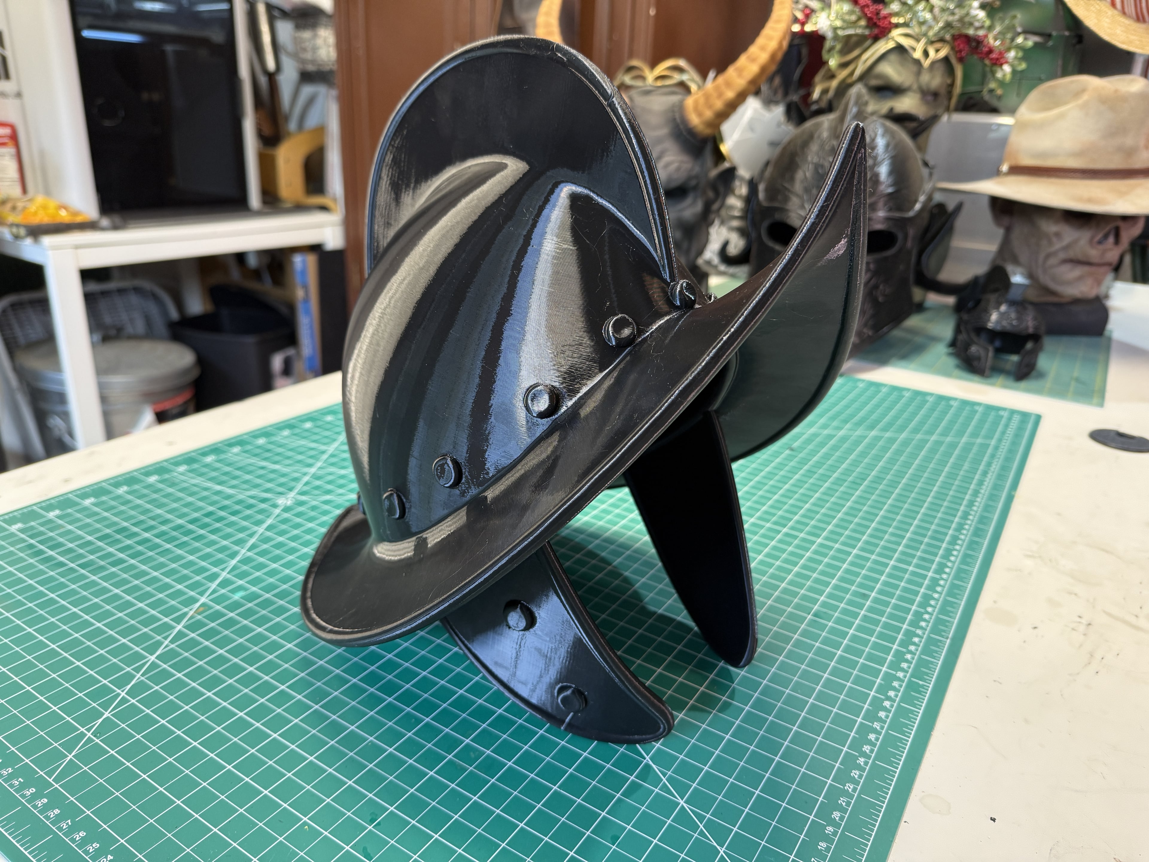 Crested Morion Helmet 3d model