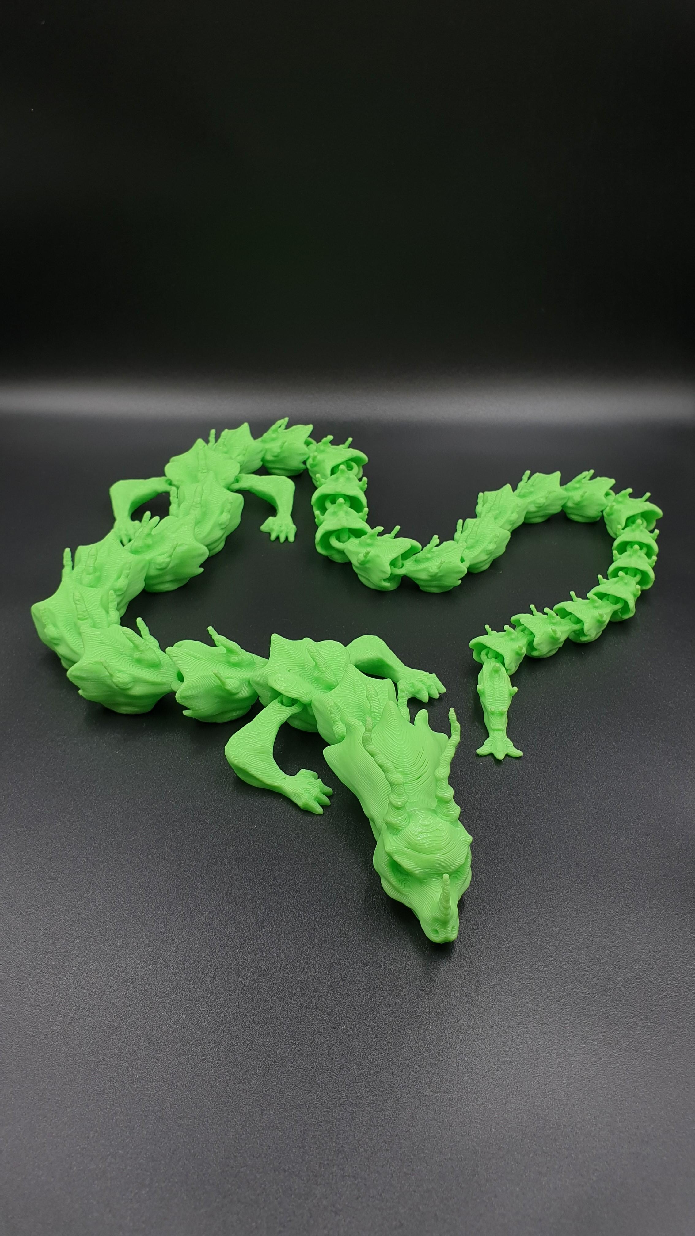 Skeleton Dragon (Articulated) - Maker Ibby 3d model