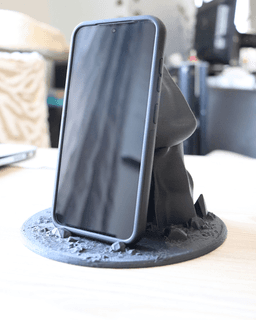 Grim Reaper Phone Holder 3d model