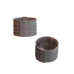 Gladiator Popcorn Bucket 3d model