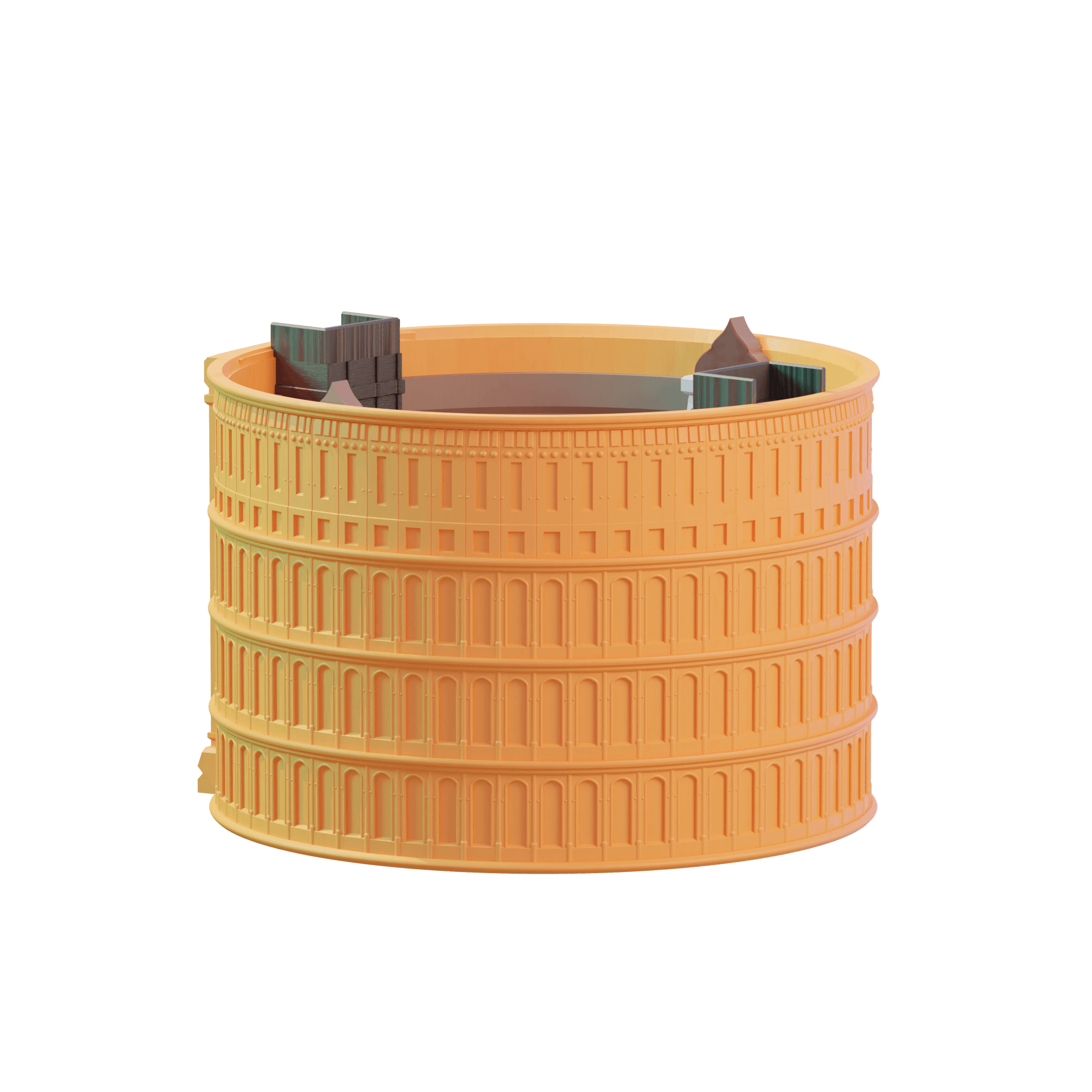 Gladiator Popcorn Bucket 3d model
